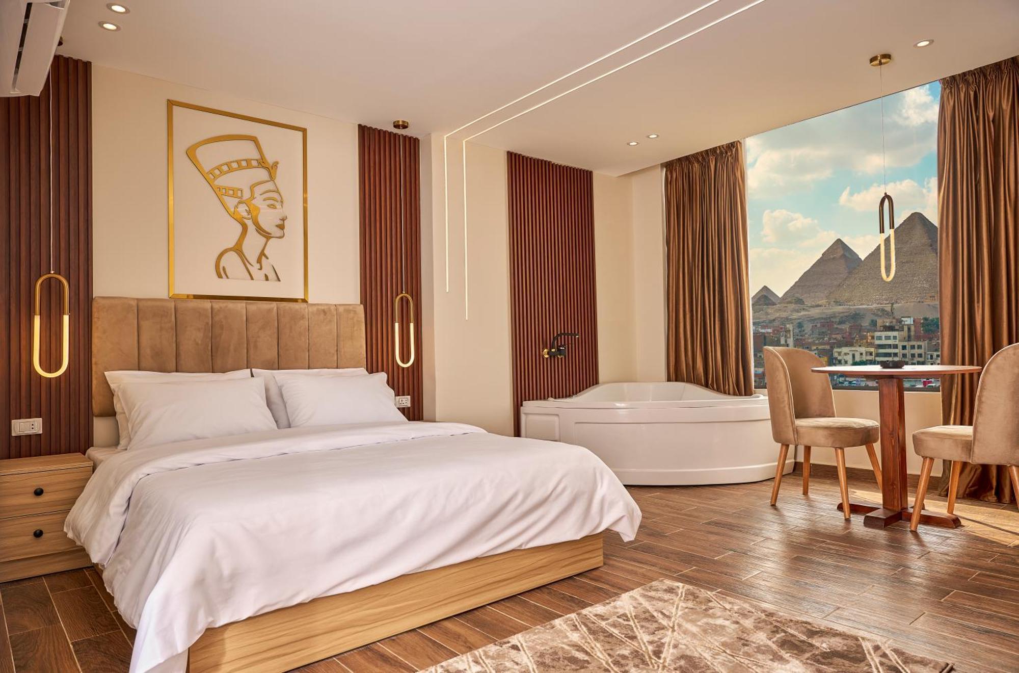Albergue Rotana Pyramids View Nazlet el-Sîsi Exterior foto