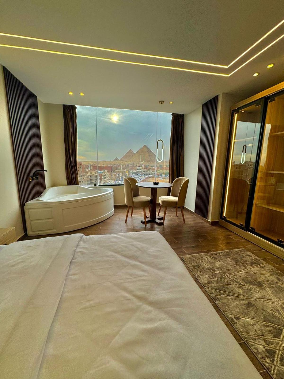Albergue Rotana Pyramids View Nazlet el-Sîsi Exterior foto