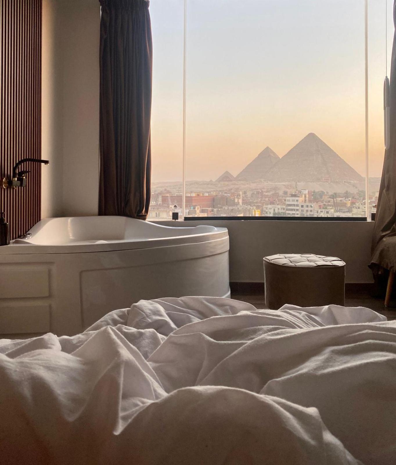 Albergue Rotana Pyramids View Nazlet el-Sîsi Exterior foto